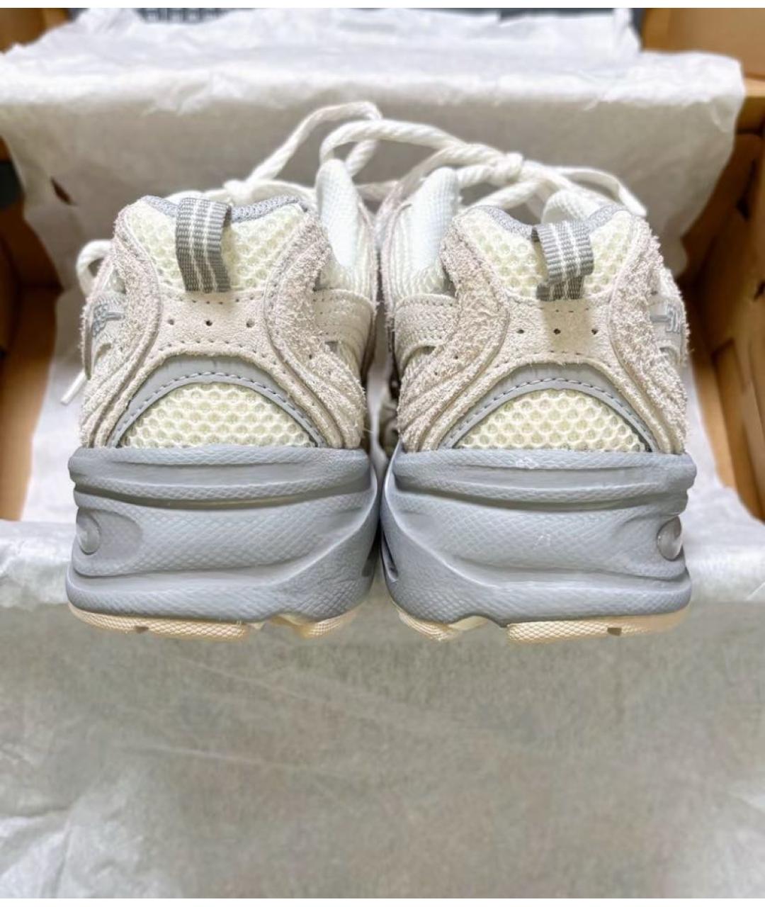 NEW BALANCE Бежевые низкие кроссовки / кеды, фото 7