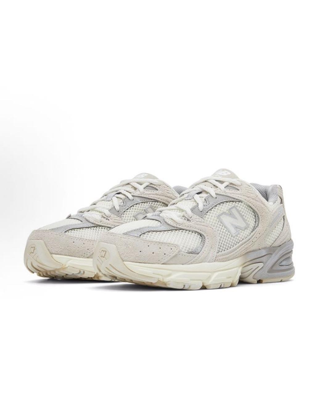 NEW BALANCE Бежевые низкие кроссовки / кеды, фото 2