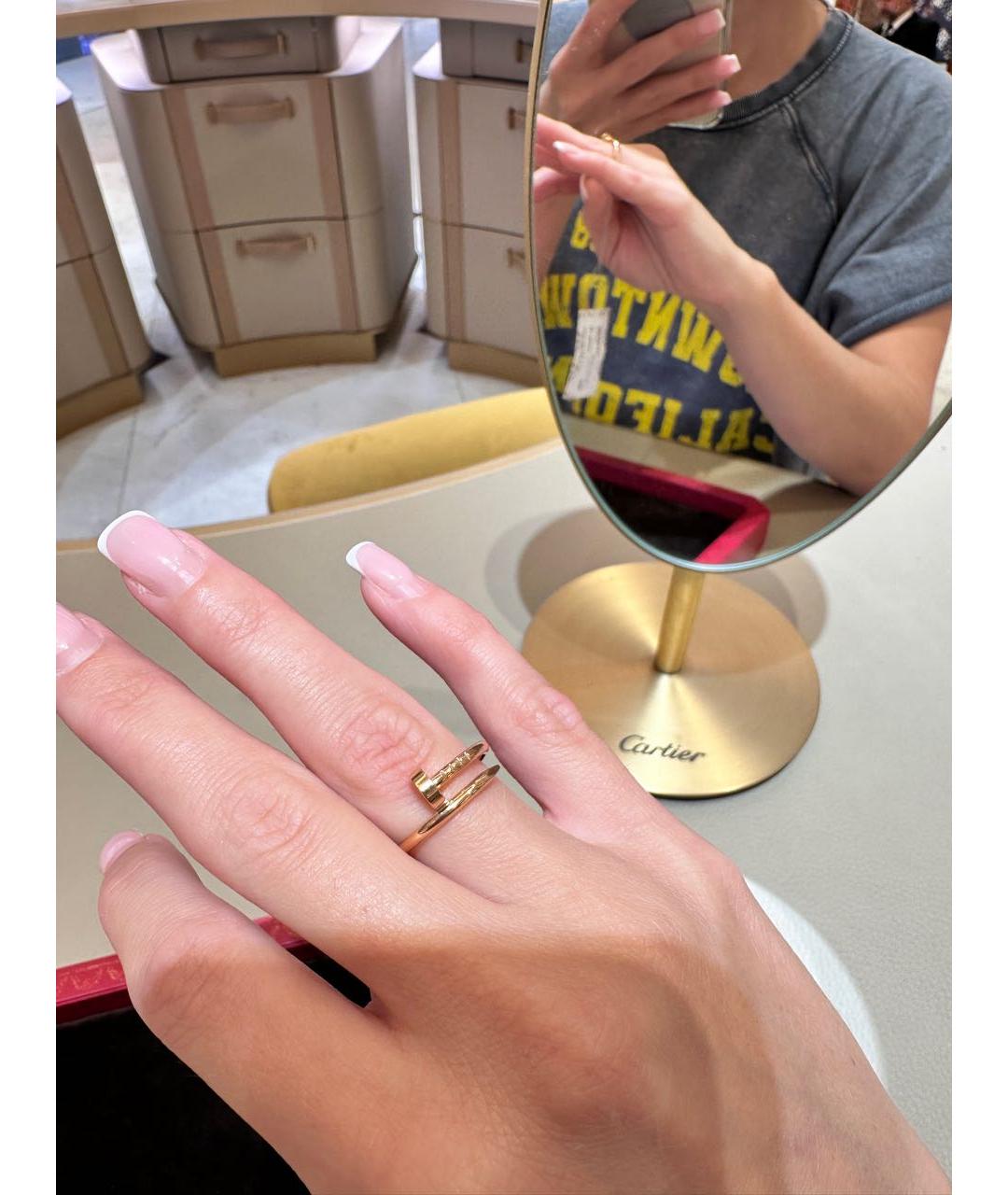 CARTIER Золотое кольцо из розового золота, фото 4