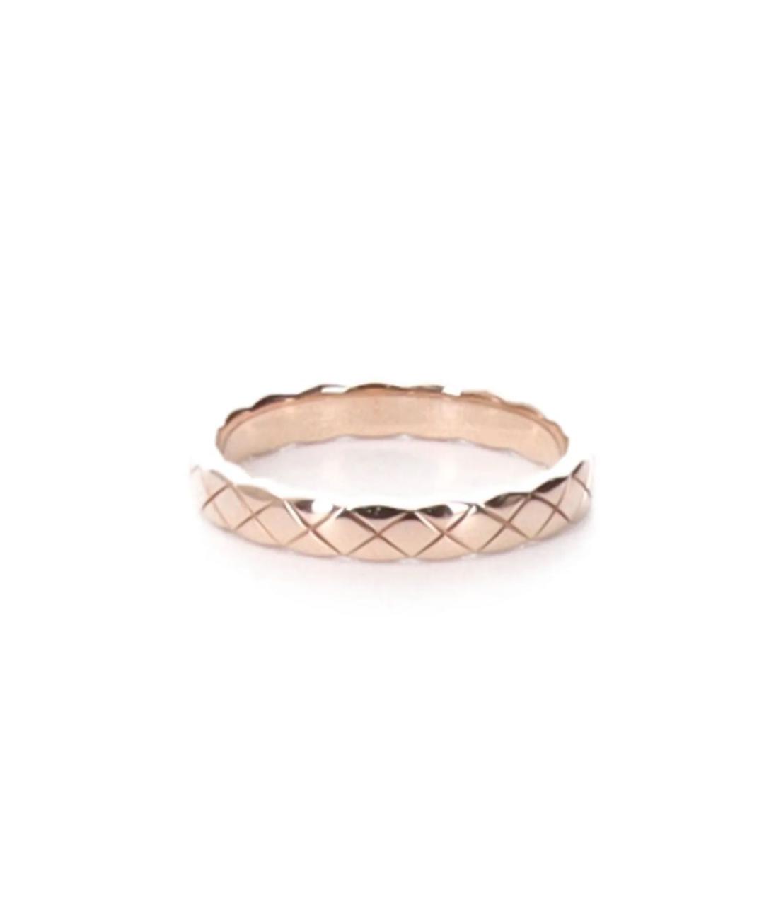 CHANEL Золотое кольцо из розового золота, фото 2