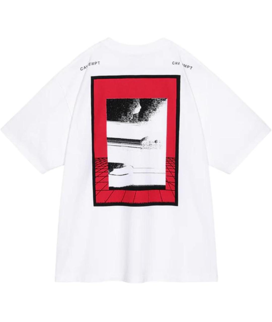 CAV EMPT Белая хлопковая футболка, фото 2