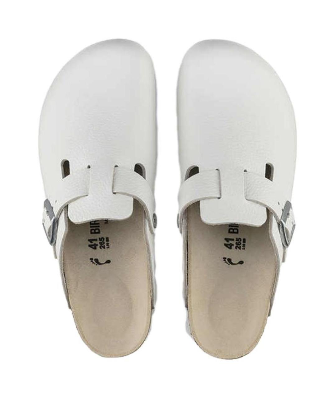 BIRKENSTOCK Белые сабо, фото 4