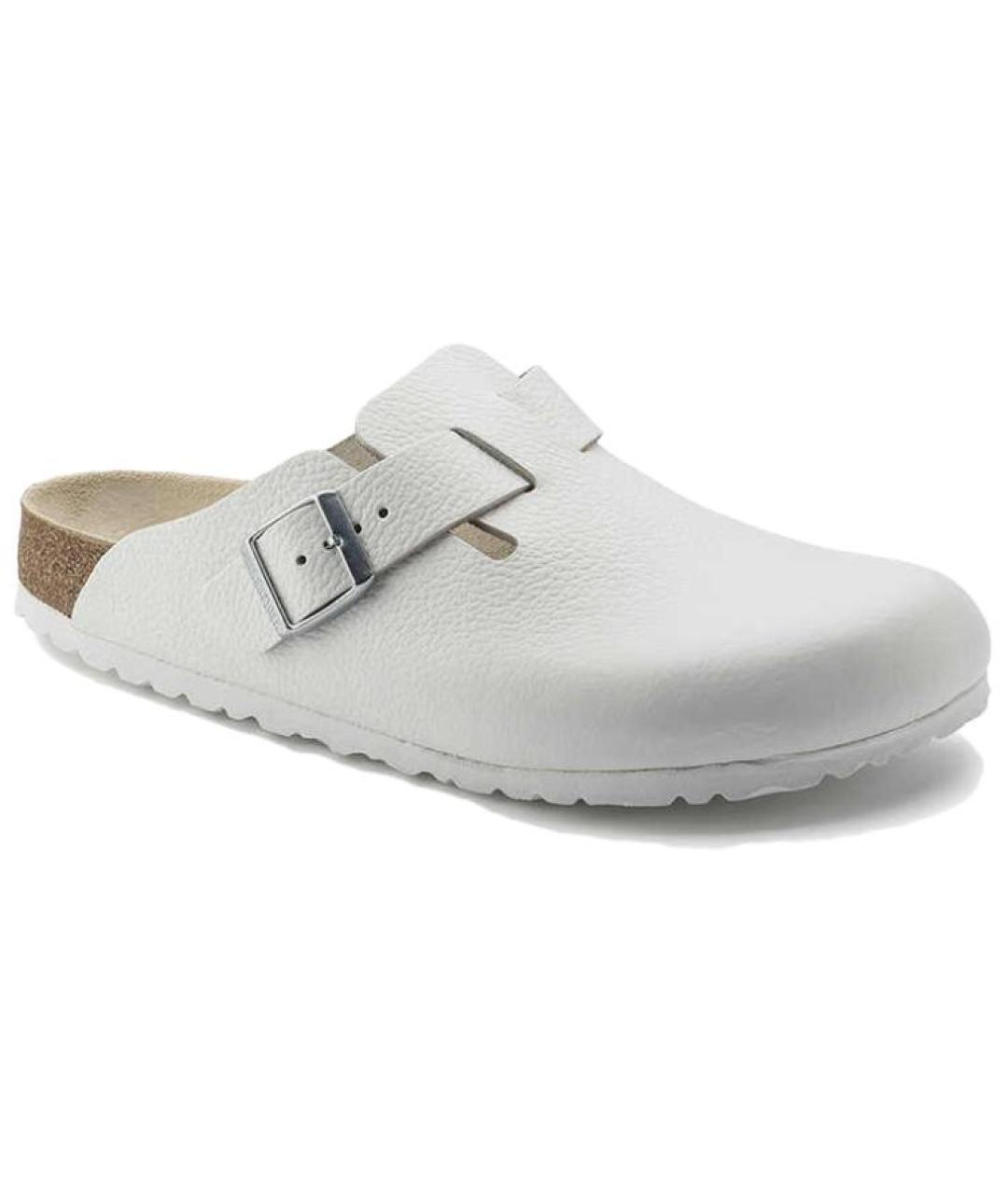 BIRKENSTOCK Белые сабо, фото 2