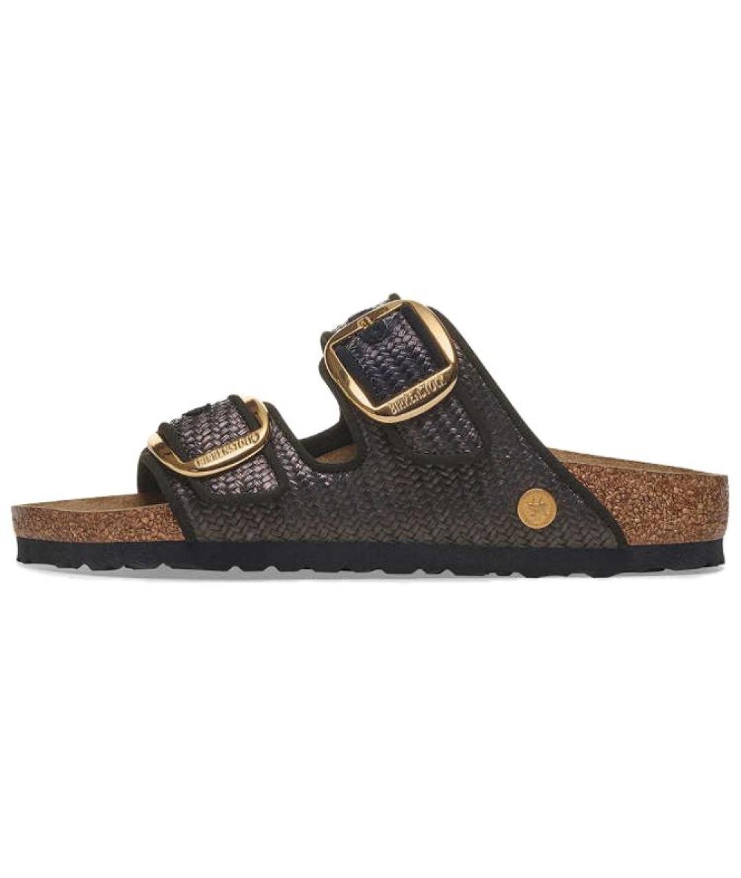 BIRKENSTOCK Черные сандалии, фото 4
