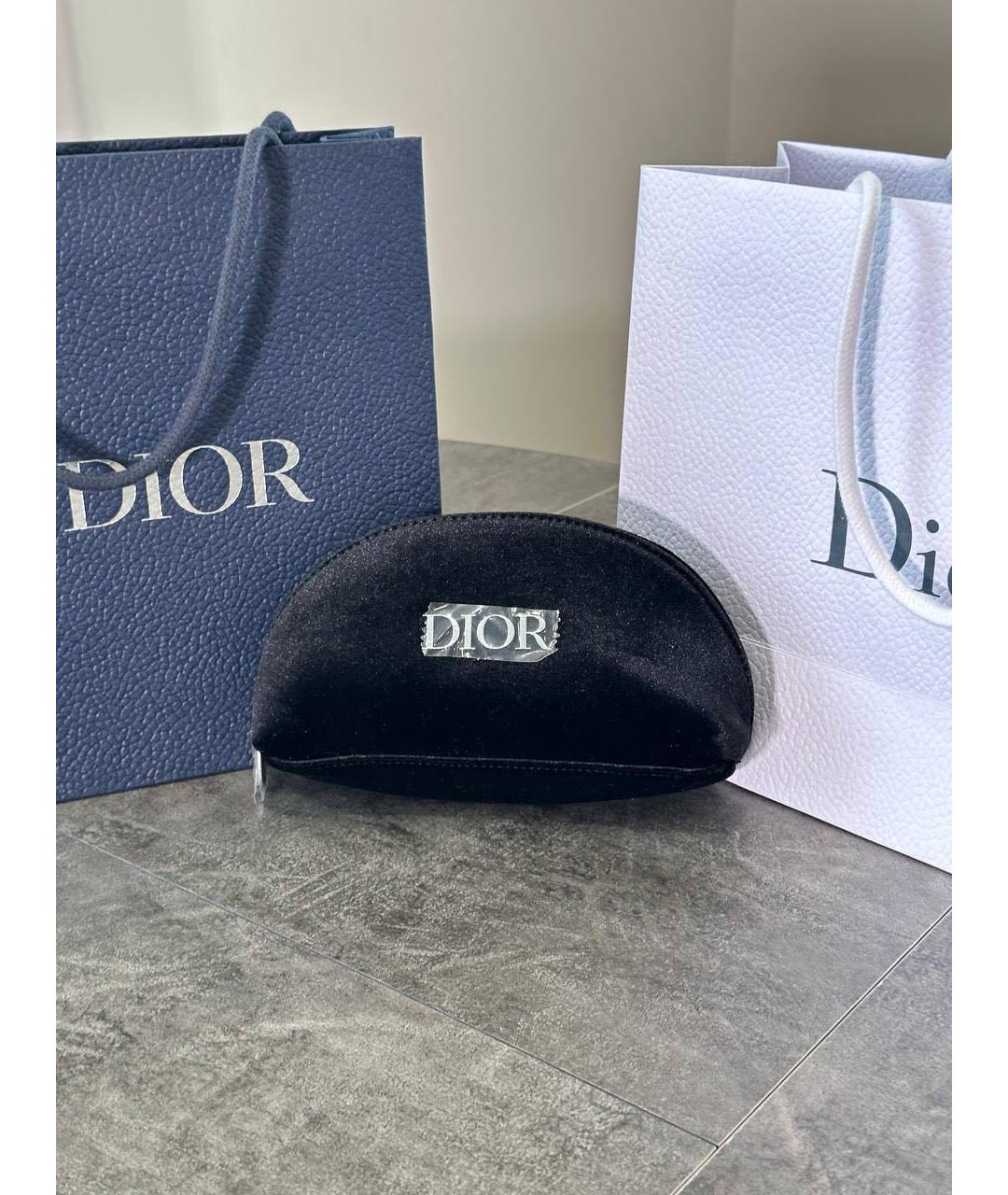 CHRISTIAN DIOR Черная косметичка, фото 2