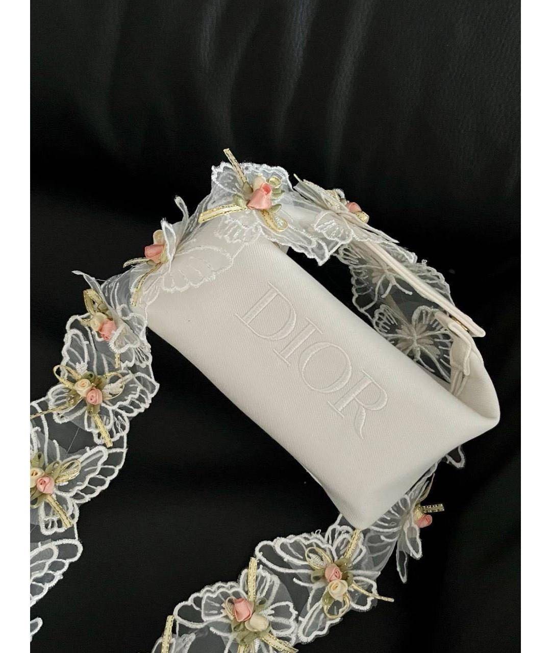 CHRISTIAN DIOR Белая косметичка, фото 2