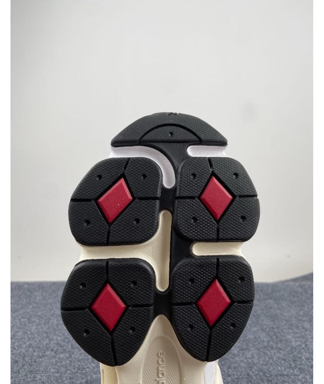 NEW BALANCE Серые замшевые низкие кроссовки / кеды, фото 8