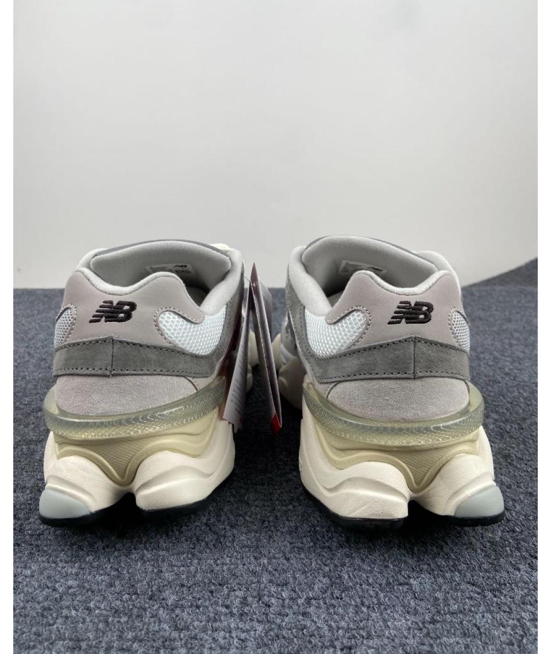 NEW BALANCE Серые замшевые низкие кроссовки / кеды, фото 7