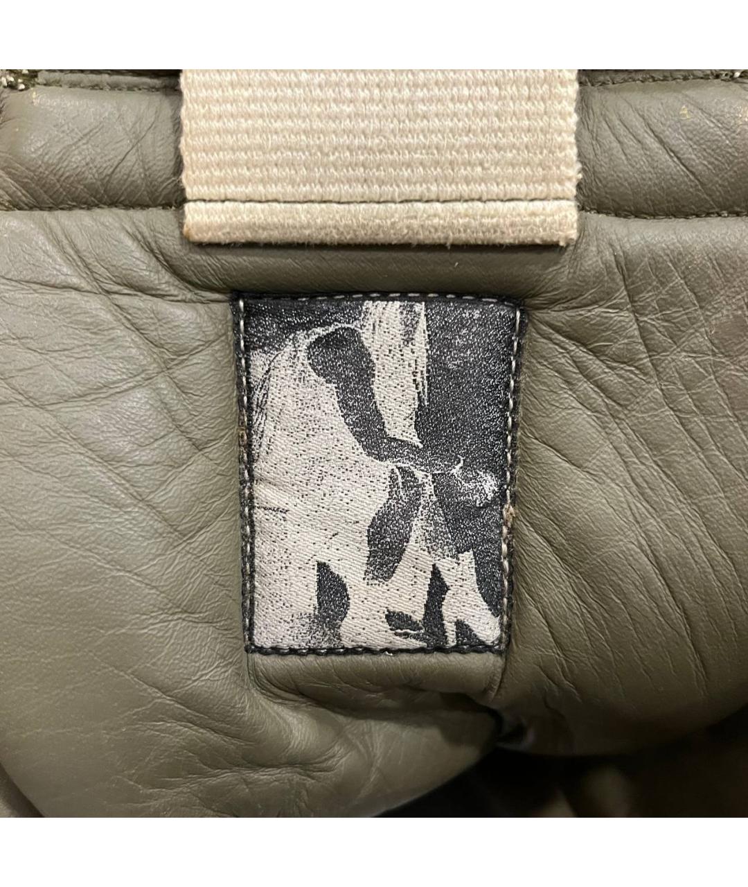 RICK OWENS Белые кожаные высокие кроссовки / кеды, фото 6