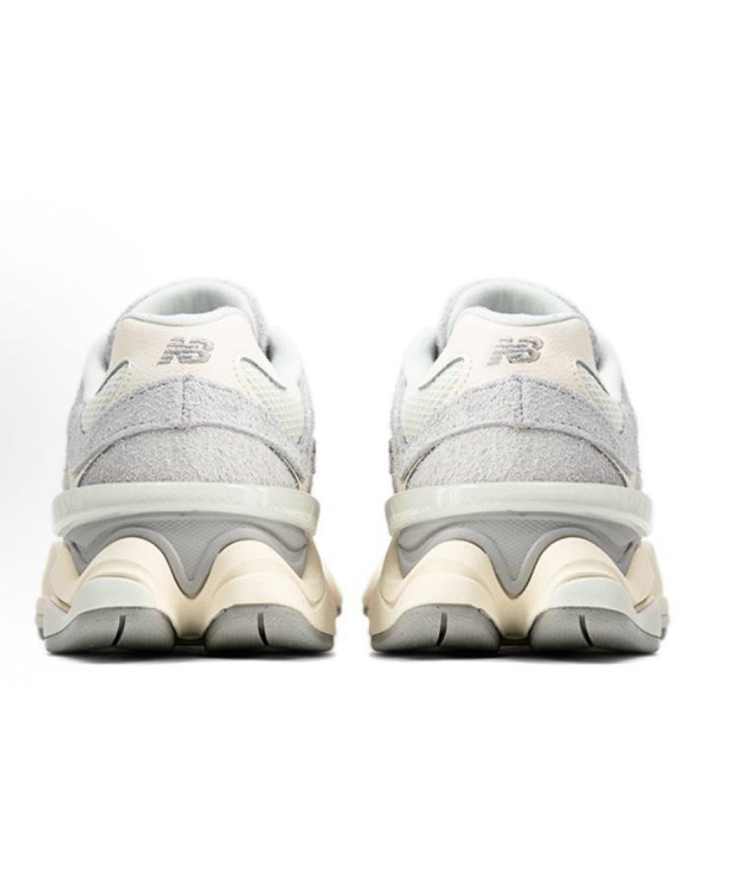 NEW BALANCE Серые замшевые кроссовки, фото 4