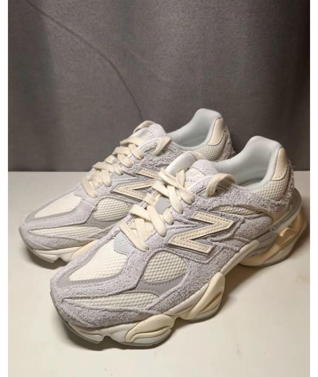 NEW BALANCE Серые замшевые кроссовки, фото 5