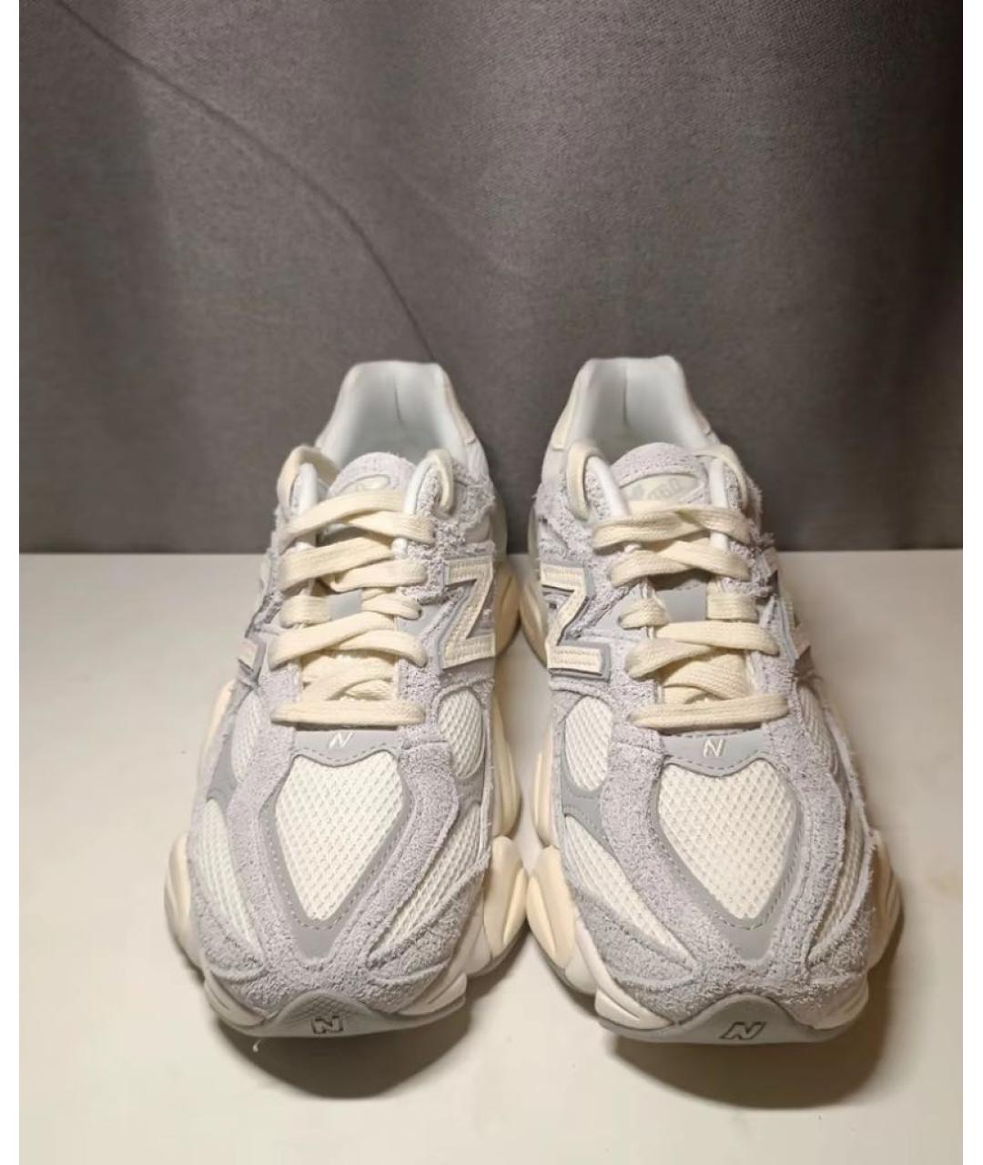 NEW BALANCE Серые замшевые кроссовки, фото 6