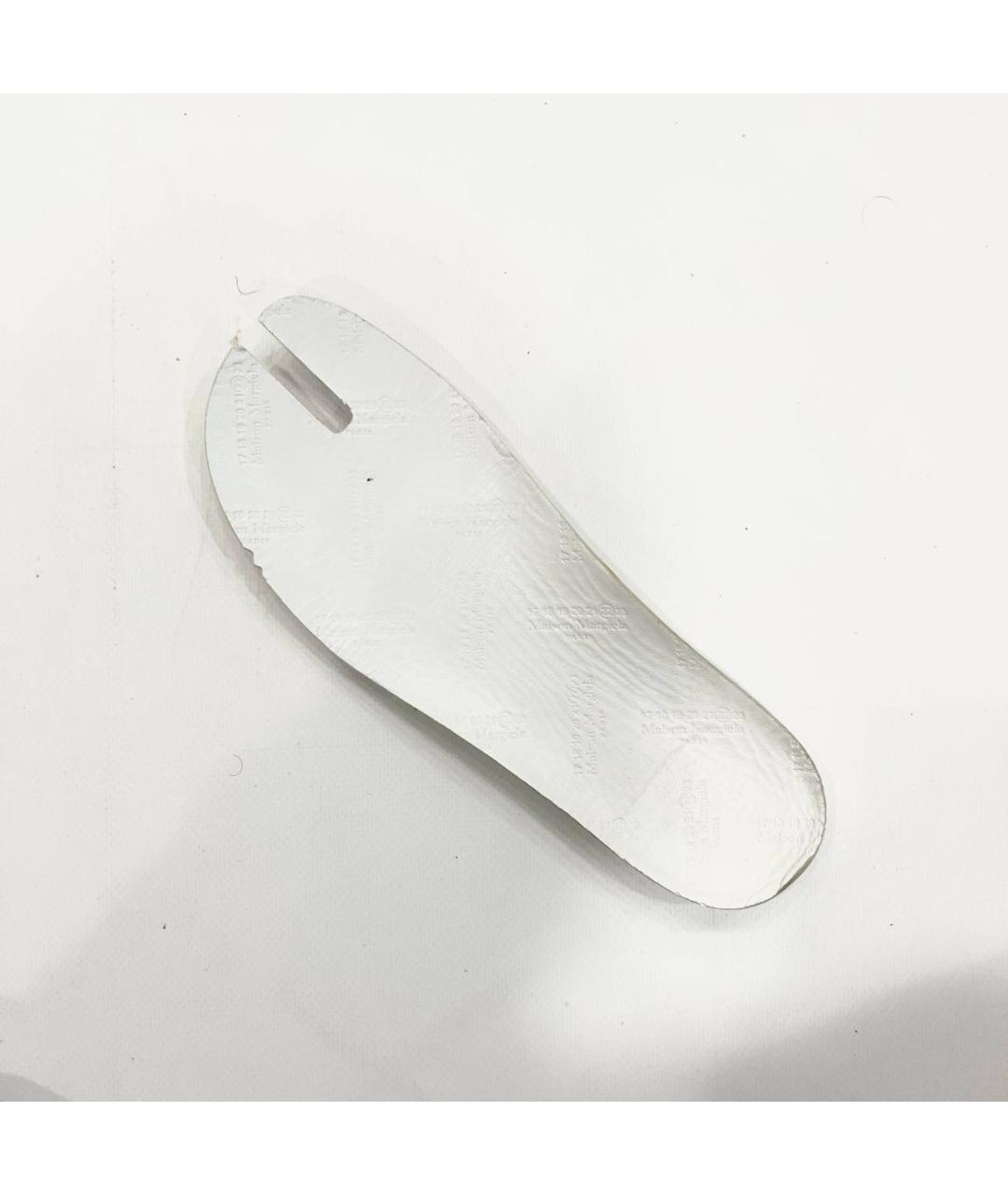 MAISON MARGIELA Белые текстильные кеды, фото 6