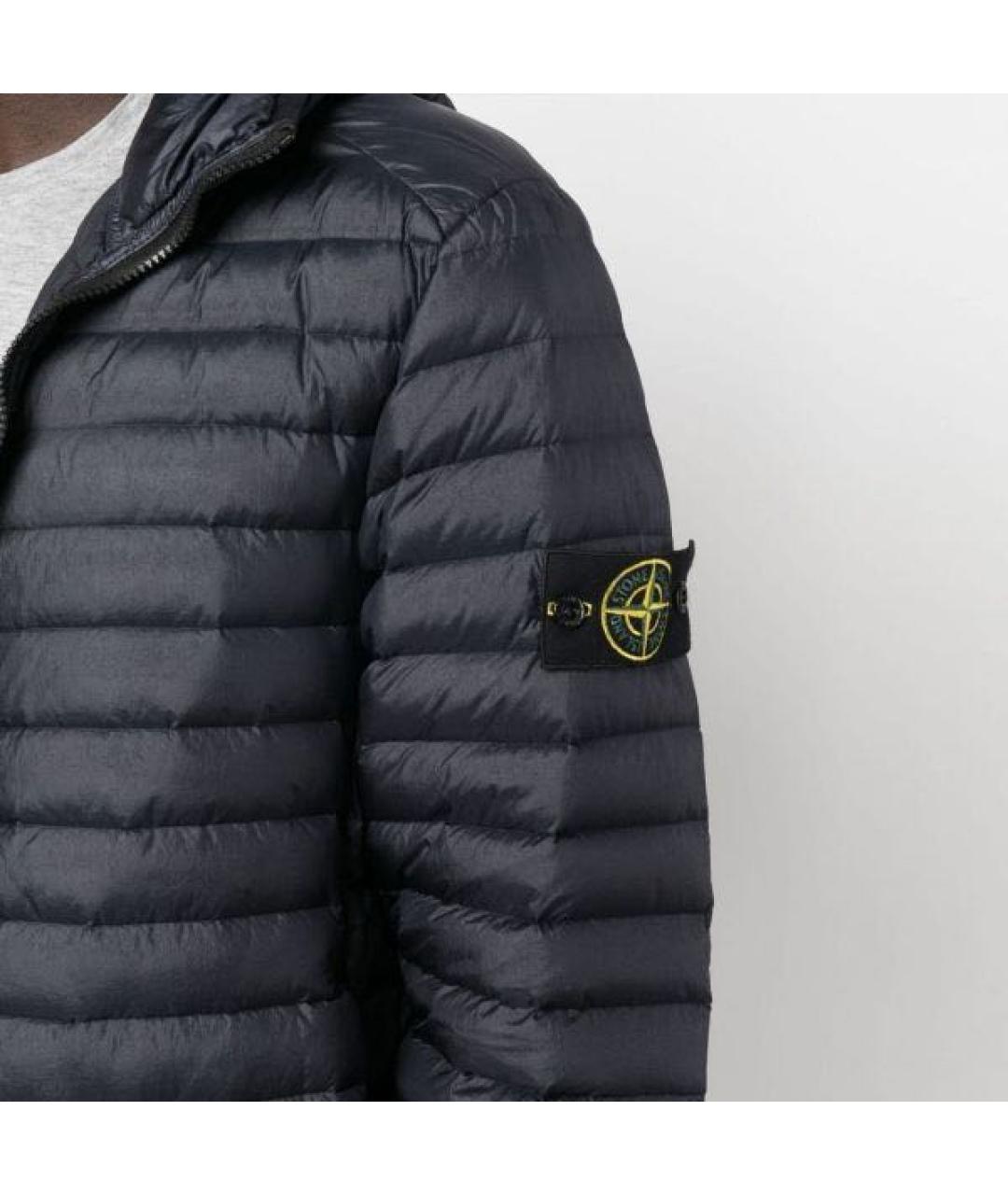 STONE ISLAND Антрацитовая куртка, фото 4