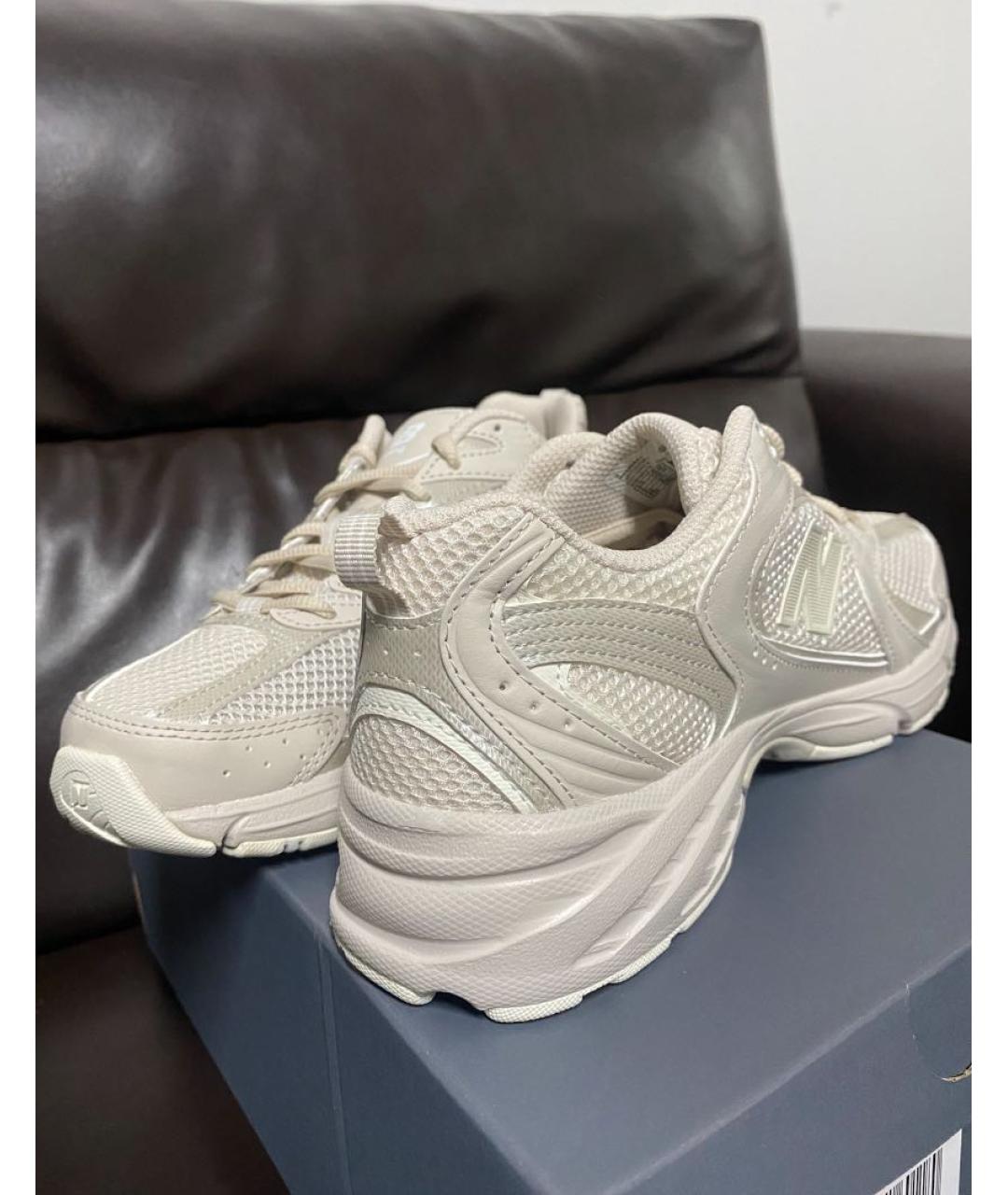 NEW BALANCE Бежевые кроссовки, фото 7