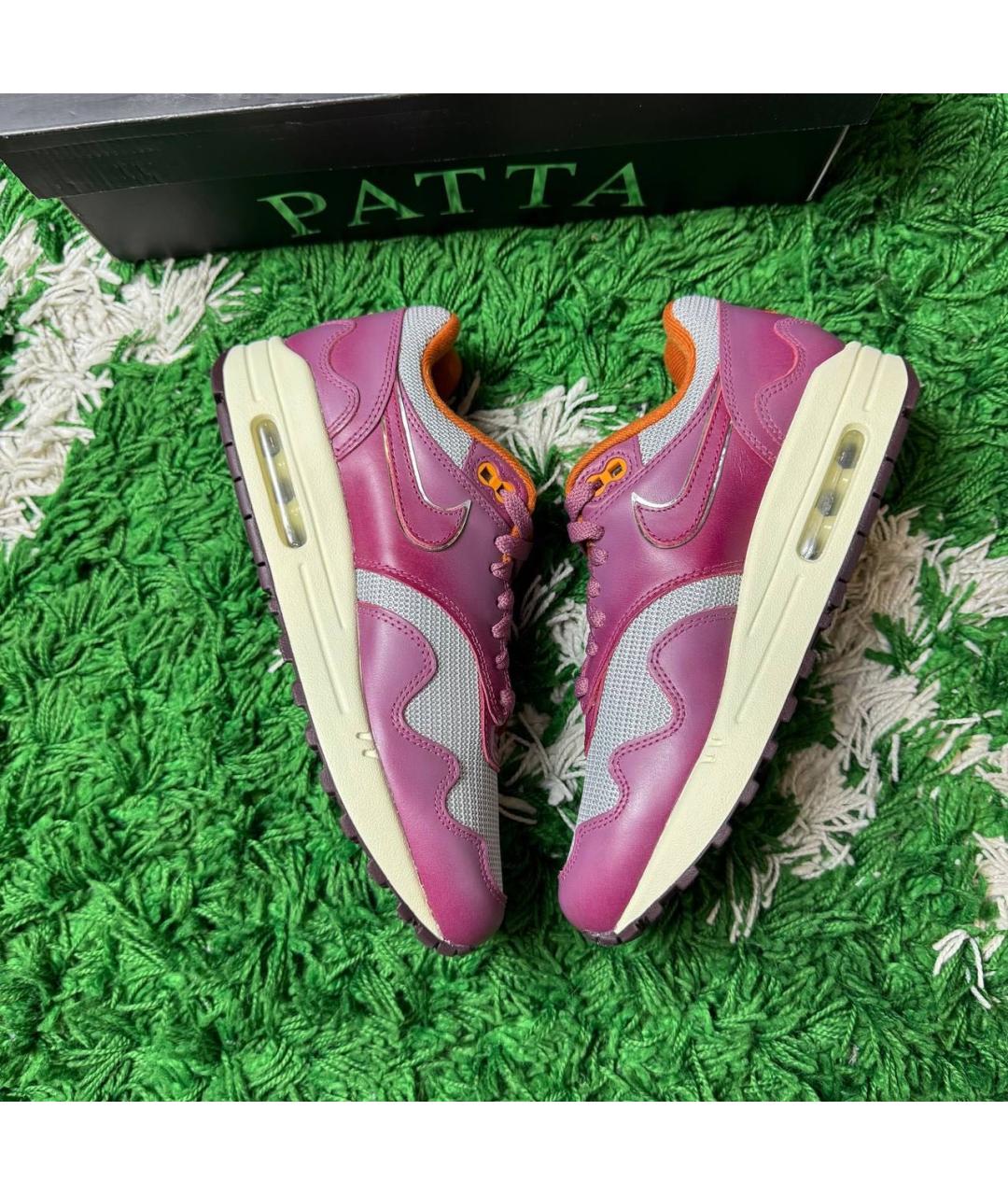 NIKE Бордовые кроссовки, фото 4