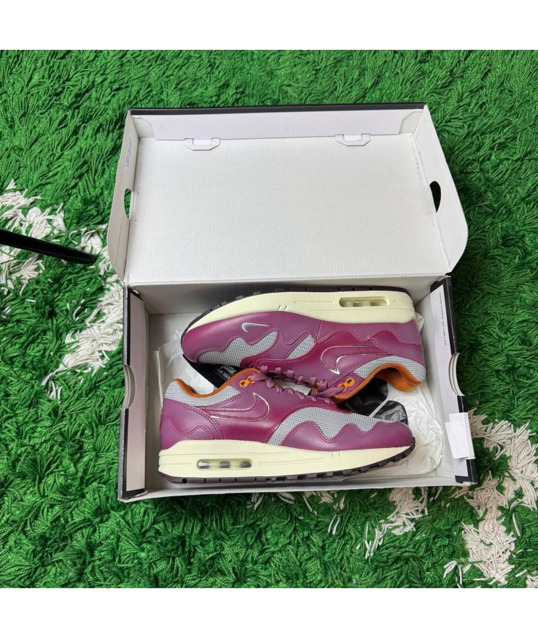 NIKE Бордовые кроссовки, фото 9