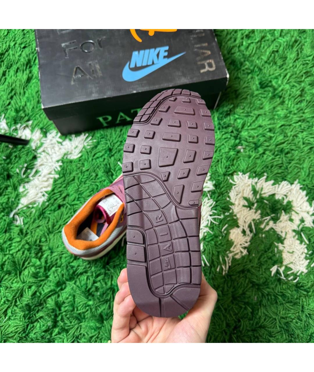 NIKE Бордовые кроссовки, фото 8