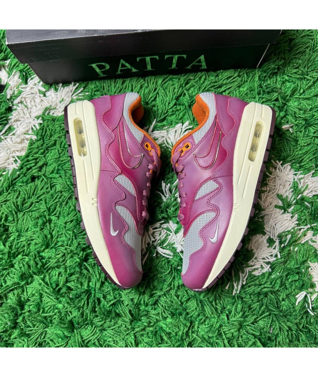 NIKE Бордовые кроссовки, фото 3