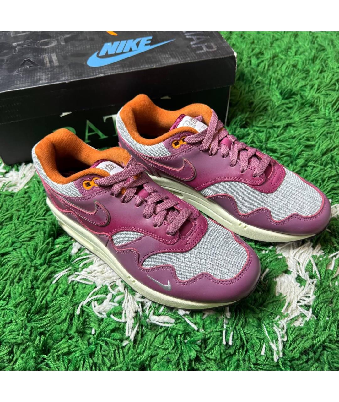 NIKE Бордовые кроссовки, фото 6