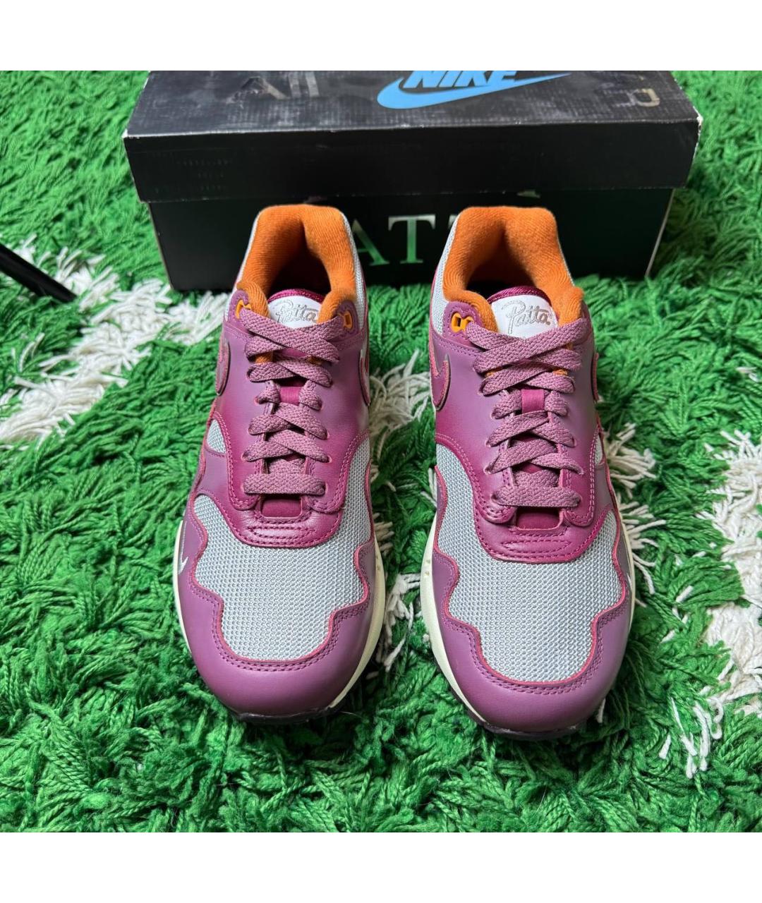 NIKE Бордовые кроссовки, фото 5