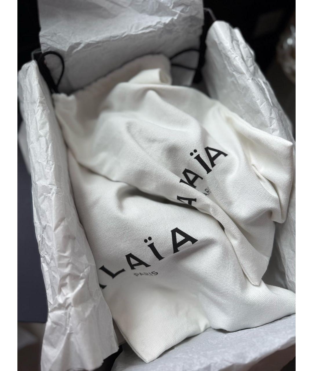 ALAIA Черные туфли из лакированной кожи, фото 5