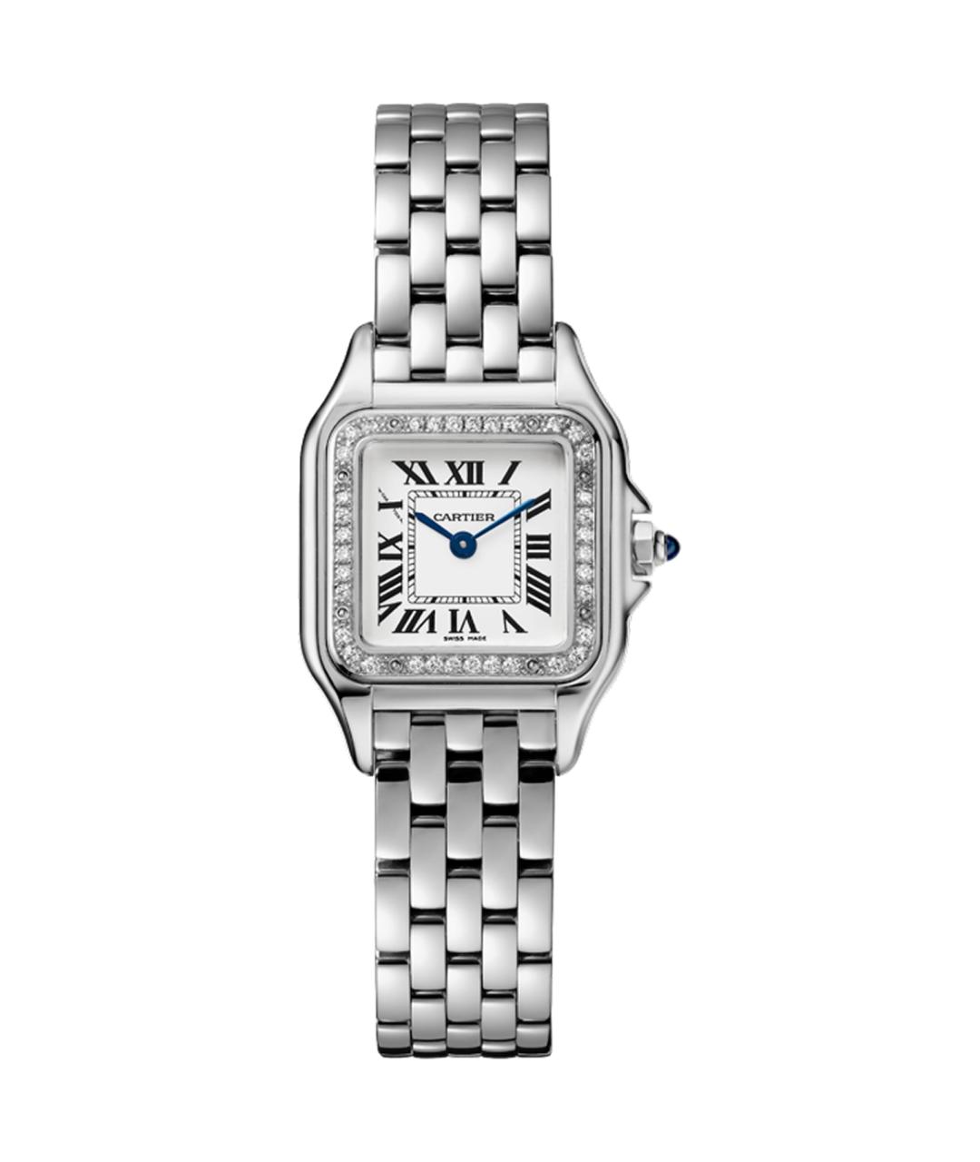 CARTIER Белые часы, фото 2