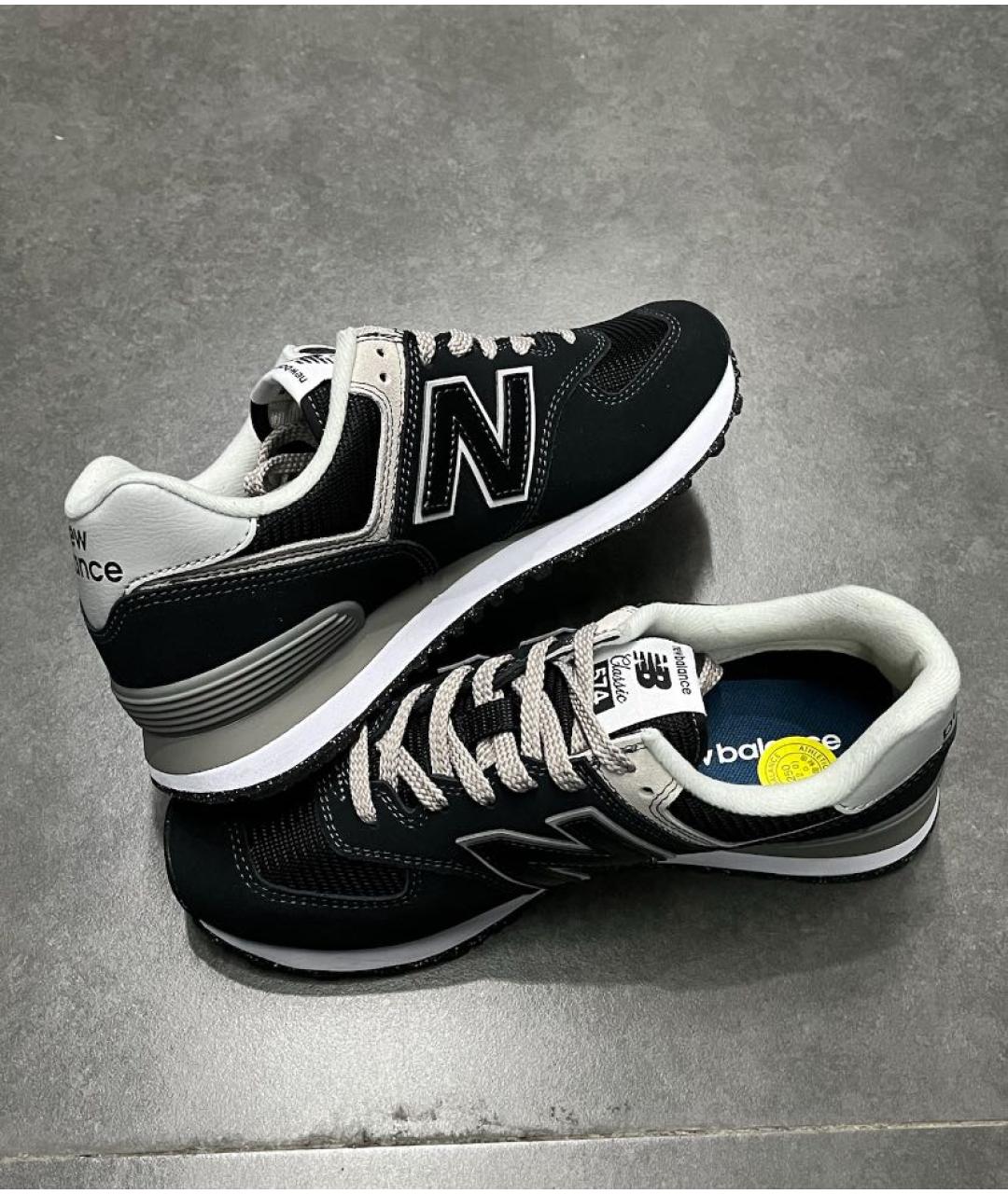NEW BALANCE Черные замшевые кроссовки, фото 6