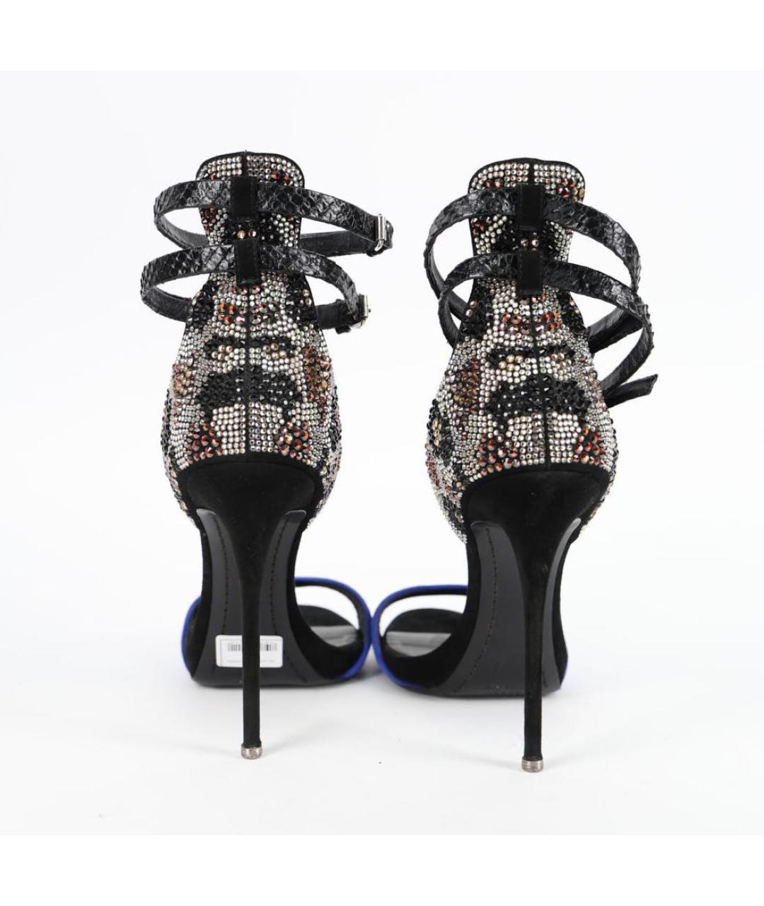 GIUSEPPE ZANOTTI DESIGN Мульти замшевые босоножки, фото 2