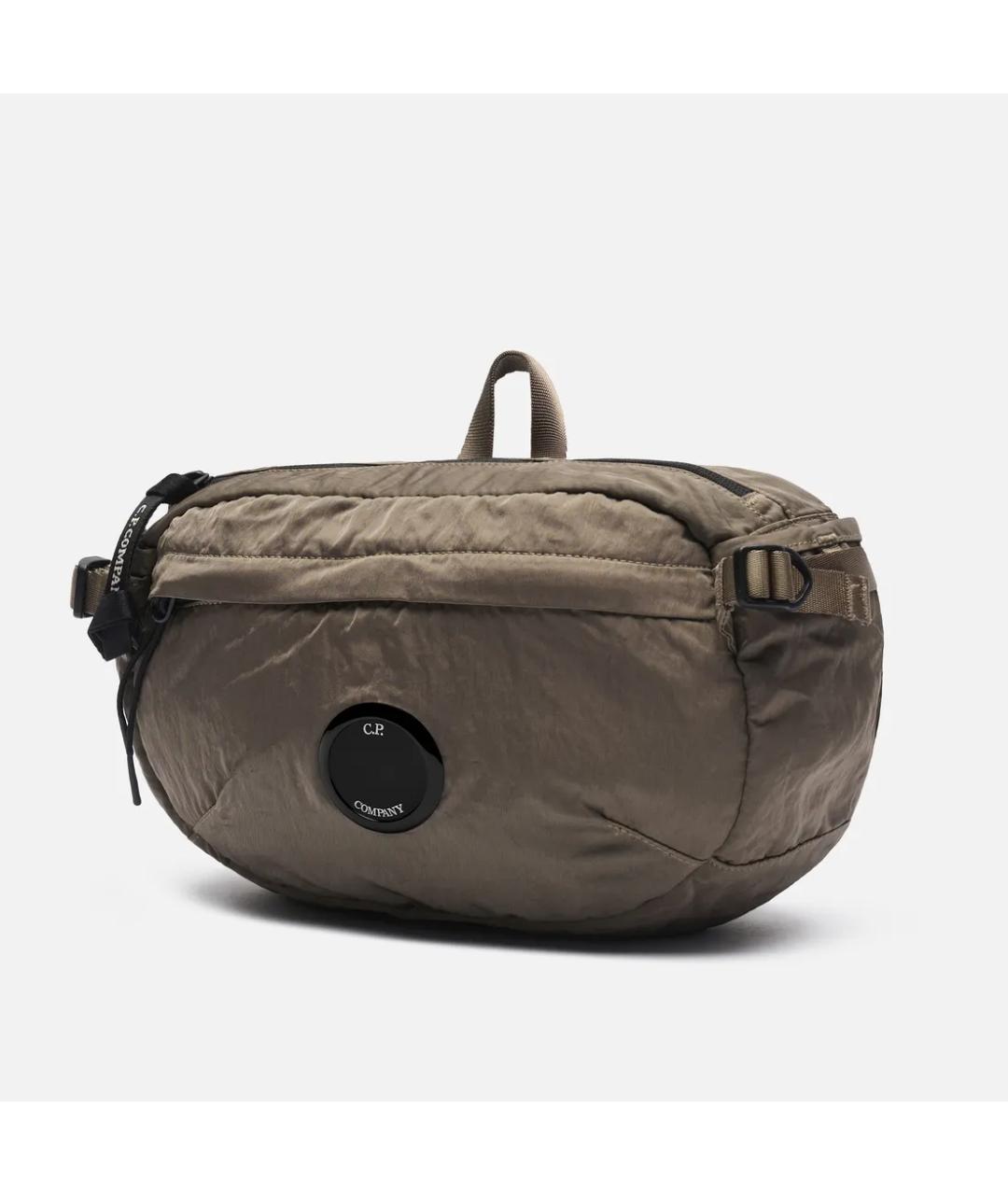CP COMPANY Коричневая поясная сумка, фото 2