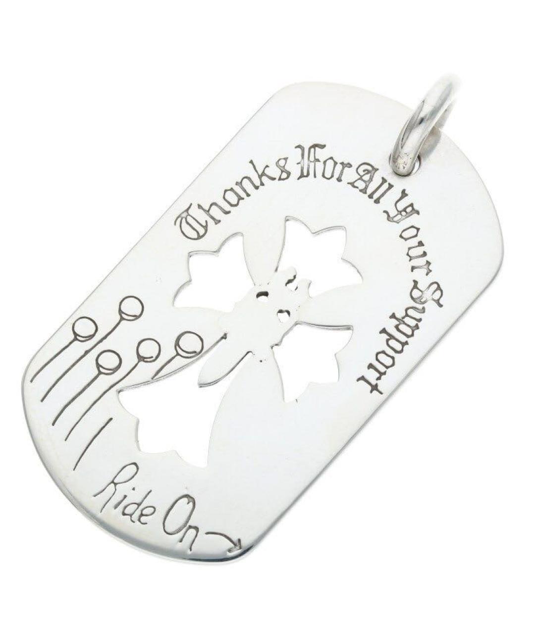 CHROME HEARTS Серебряная серебряная цепочка/подвеска, фото 2
