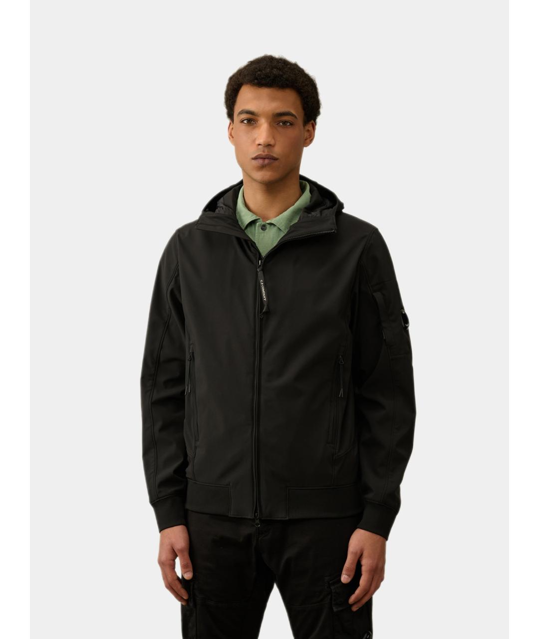 CP COMPANY Черная полиэстеровая куртка, фото 3