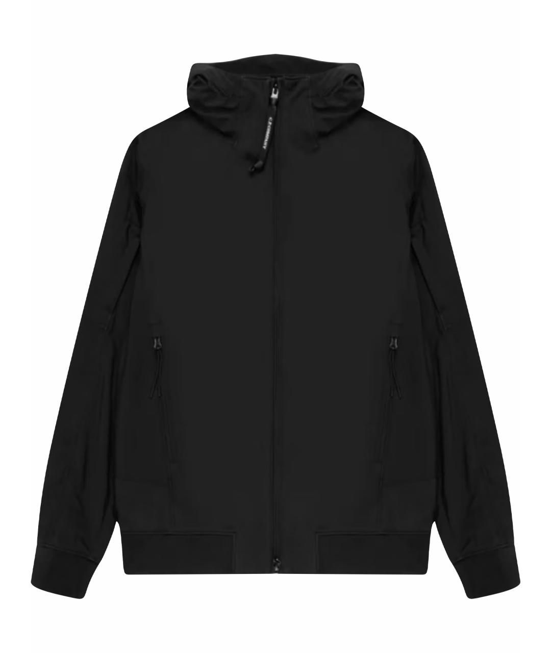 CP COMPANY Черная полиэстеровая куртка, фото 1