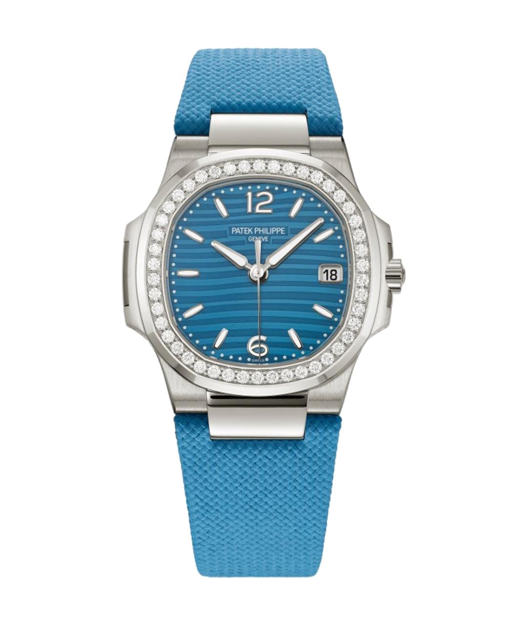 PATEK PHILIPPE Голубые часы из белого золота, фото 1