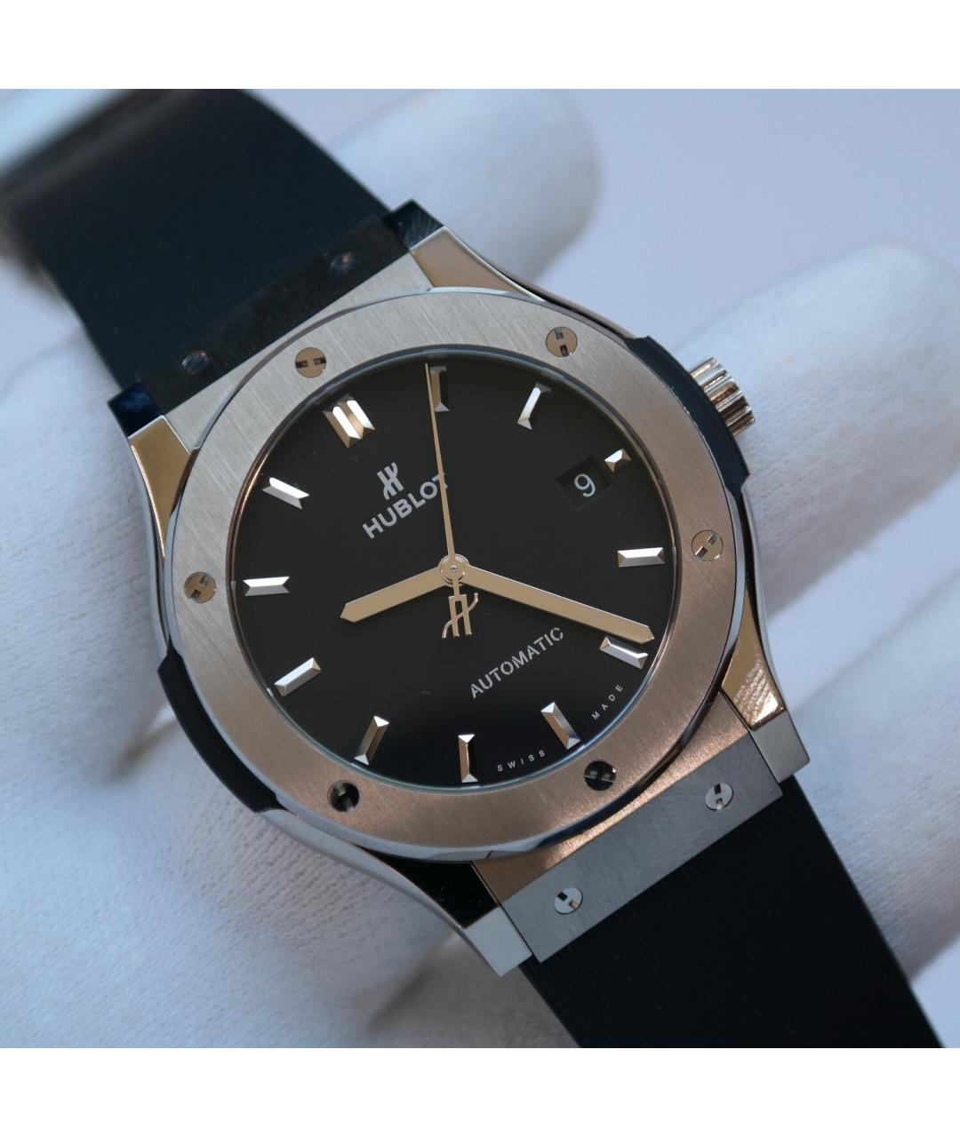 HUBLOT Черные часы, фото 2
