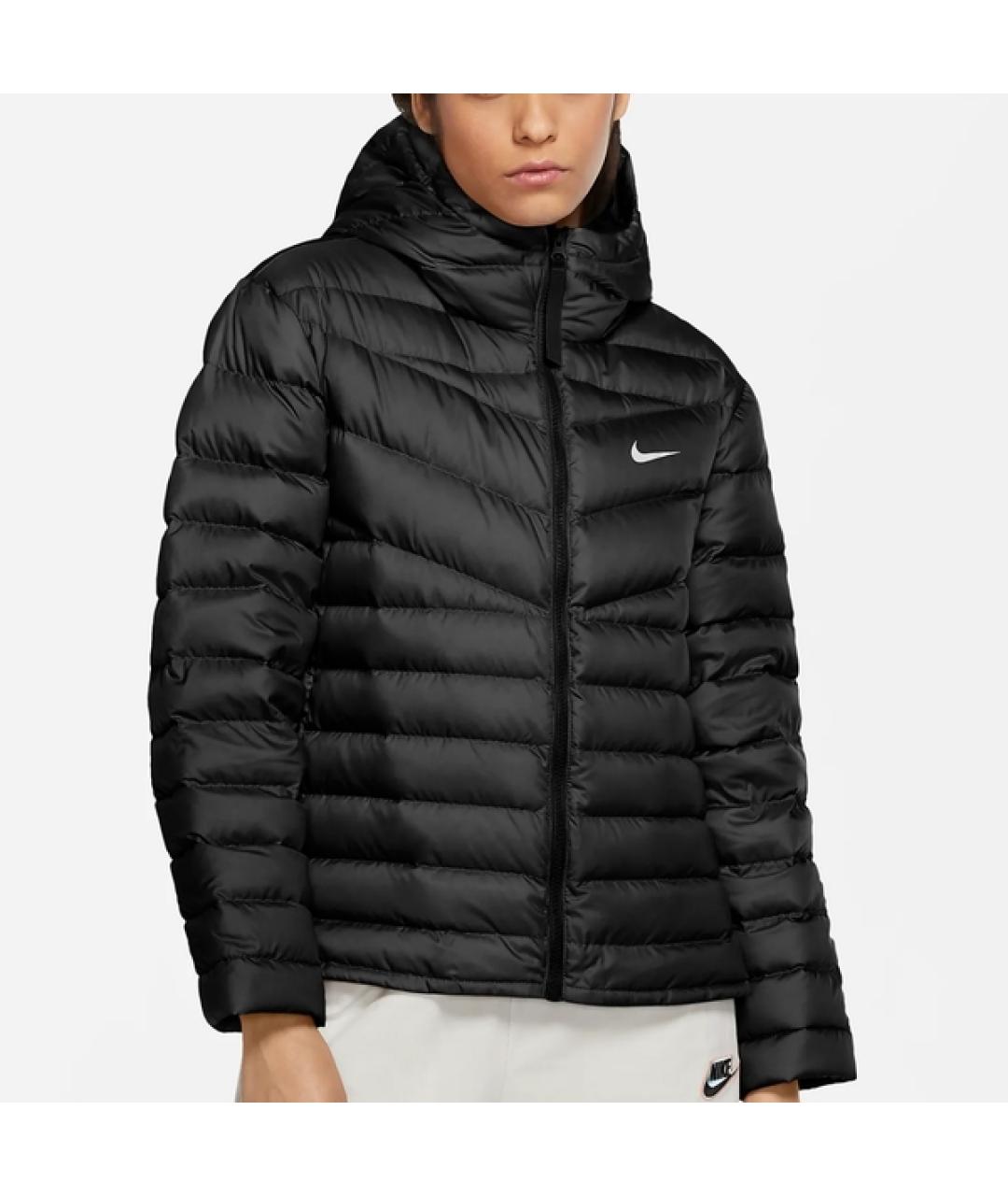 NIKE Черный пуховик, фото 6