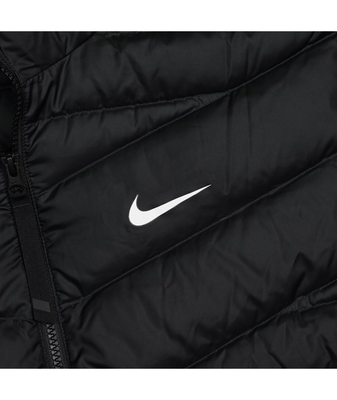 NIKE Черный пуховик, фото 3