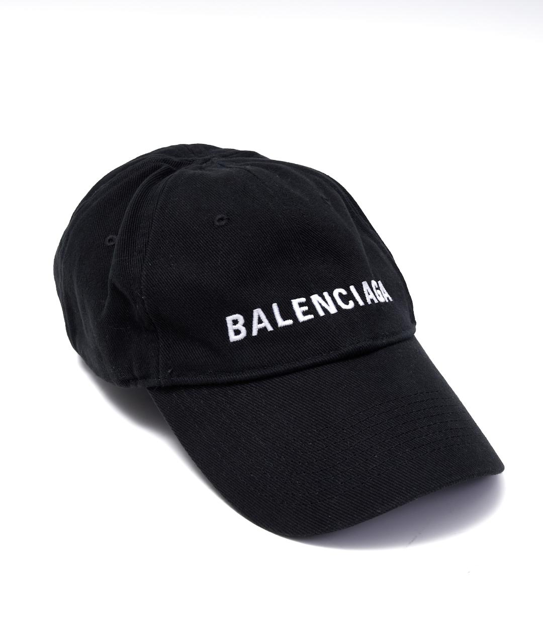 BALENCIAGA Черная хлопковая кепка/бейсболка, фото 7