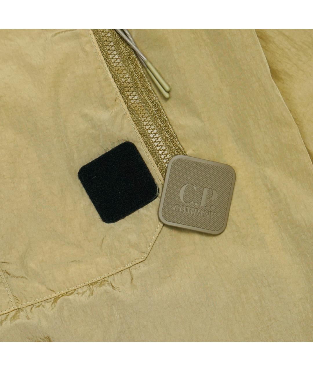 CP COMPANY Бежевая полиамидовая куртка, фото 5