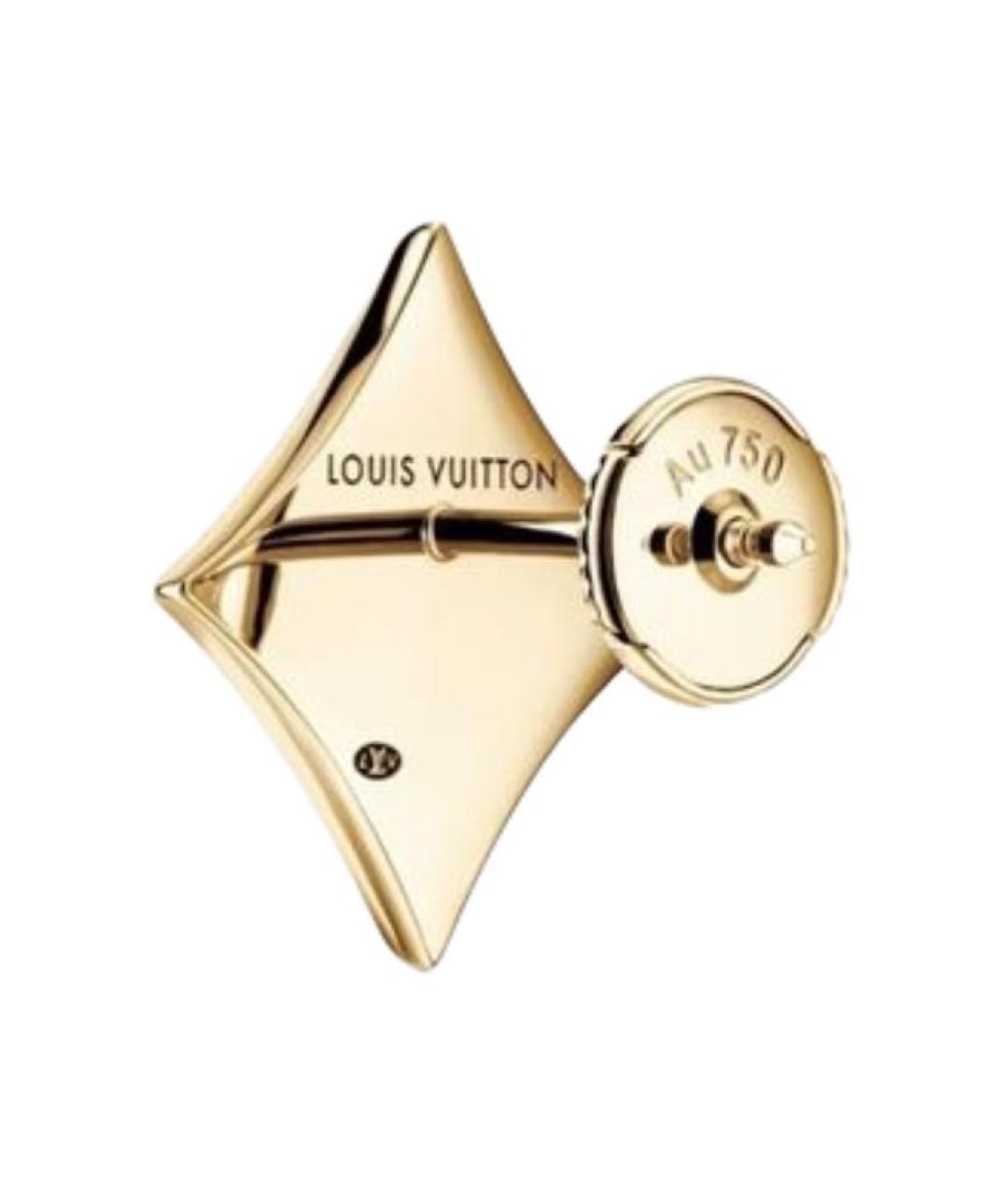 LOUIS VUITTON Серьги из желтого золота, фото 3