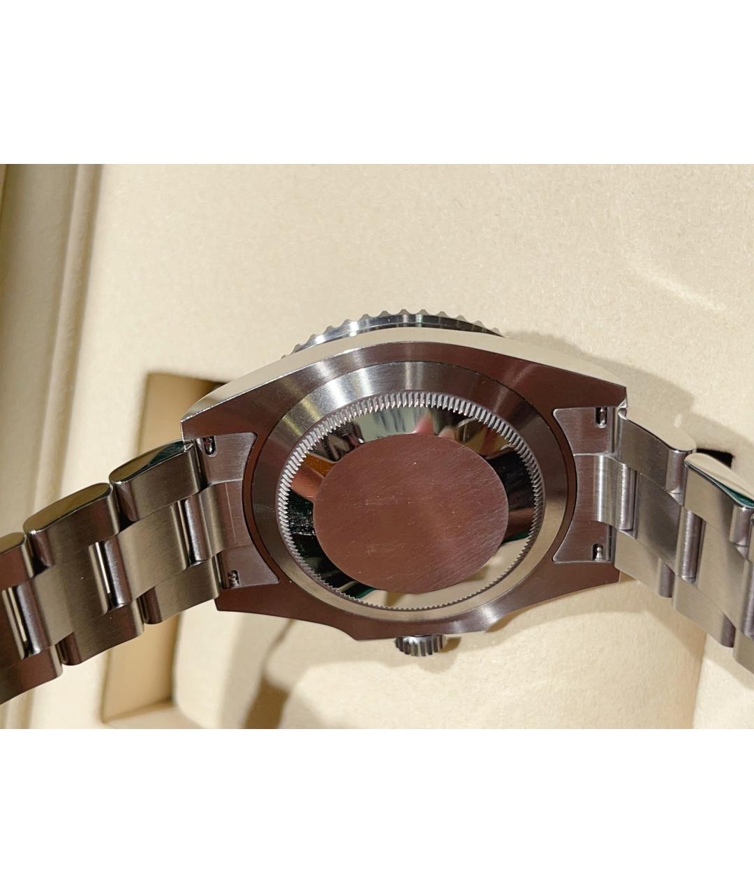 ROLEX Черные стальные часы, фото 5