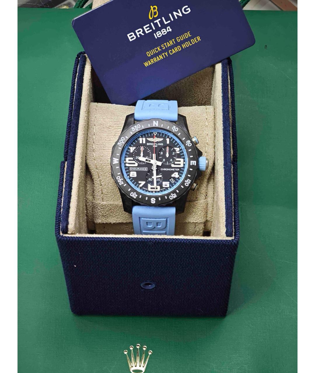 BREITLING Черные часы, фото 5