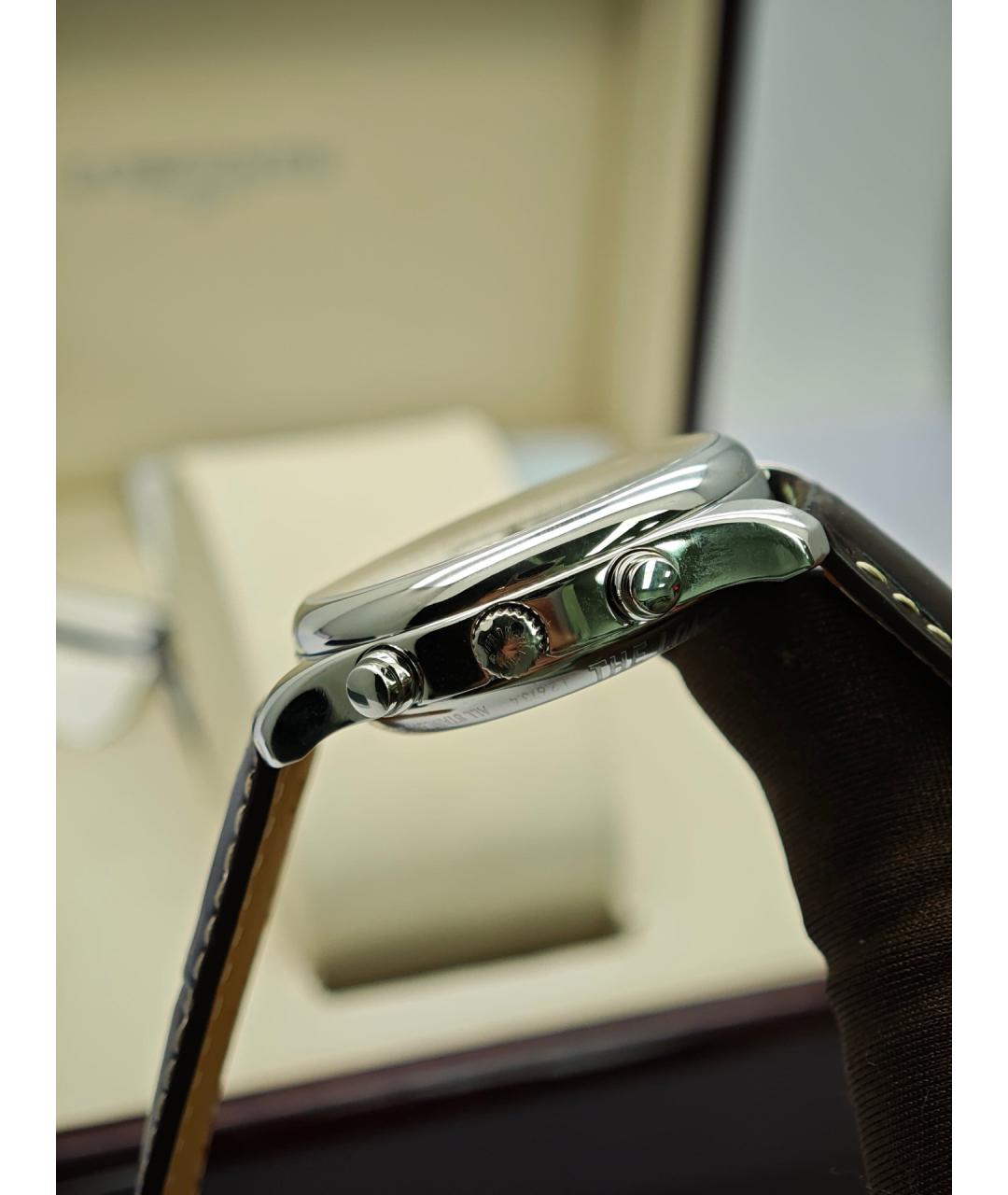 LONGINES Белые металлические часы, фото 6