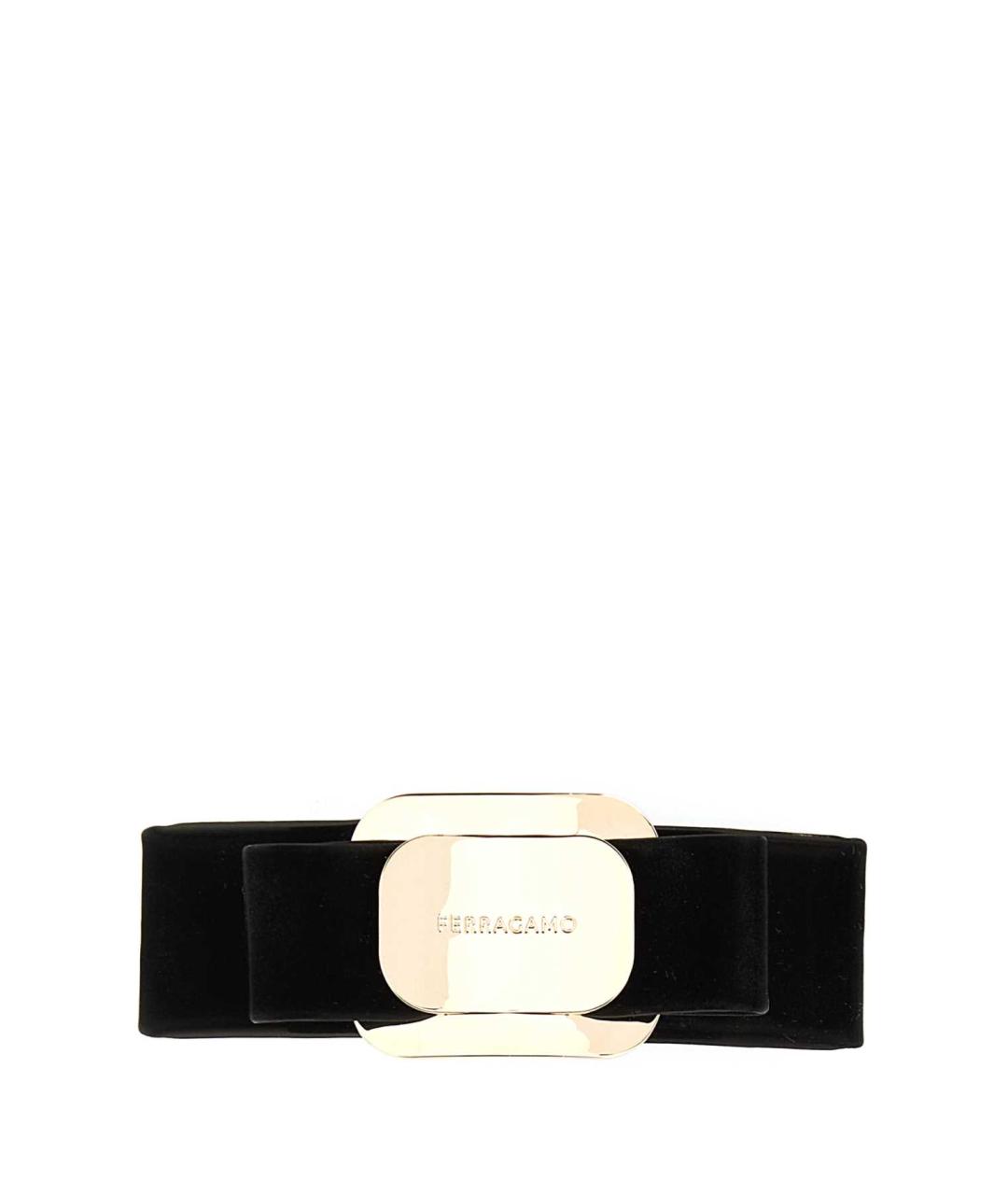 FERRAGAMO Черная заколка, фото 1