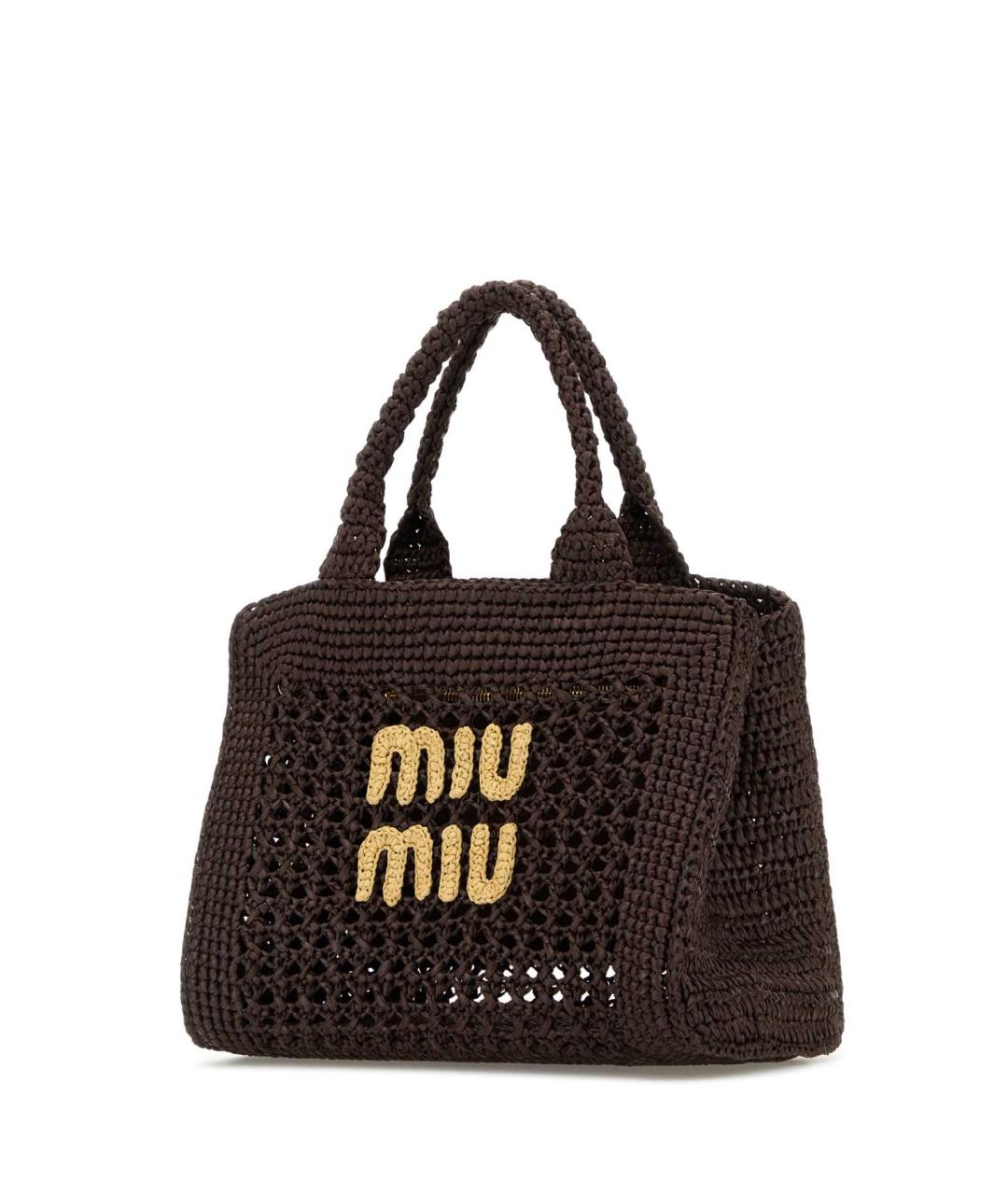 MIU MIU Коричневая сумка тоут, фото 2