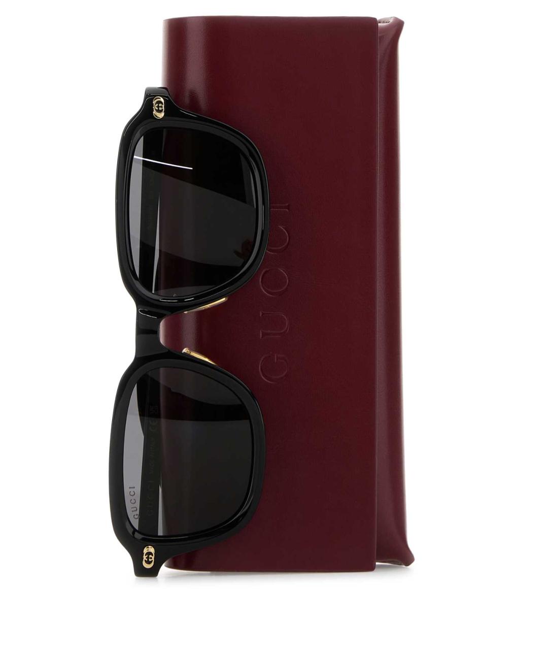 GUCCI Черные солнцезащитные очки, фото 3