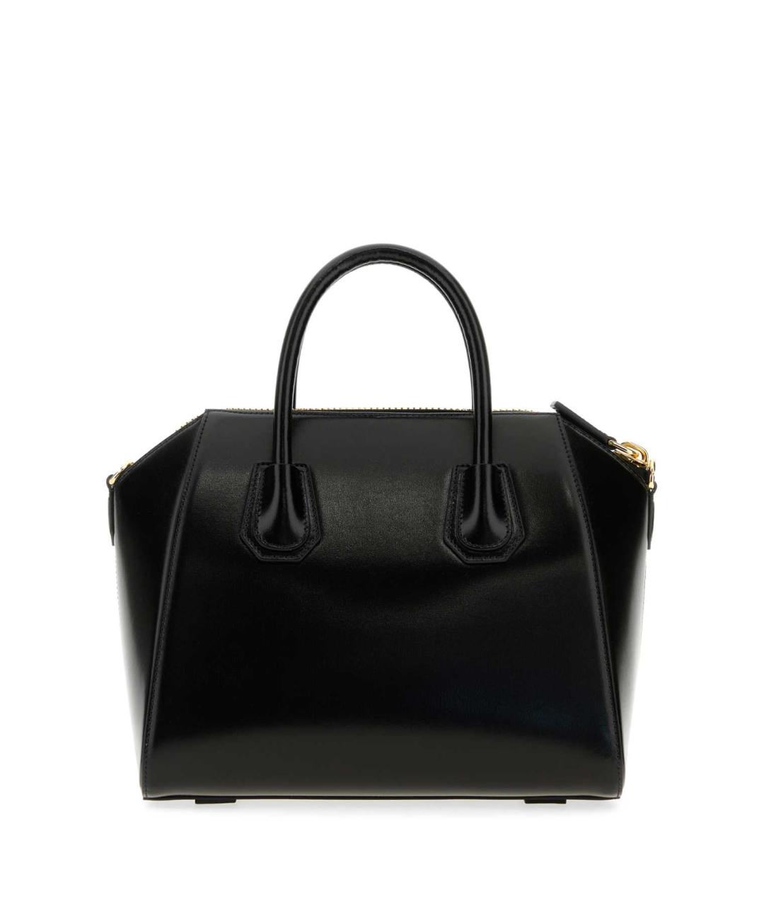 GIVENCHY Черная кожаная сумка тоут, фото 3