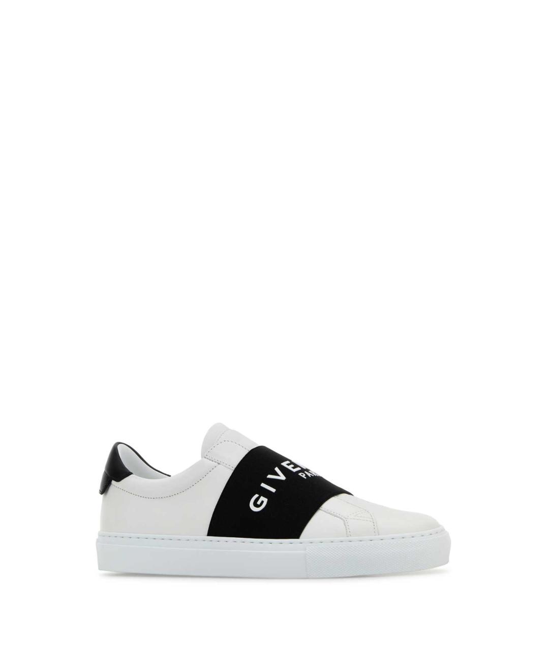 GIVENCHY Белые кожаные слипоны, фото 2