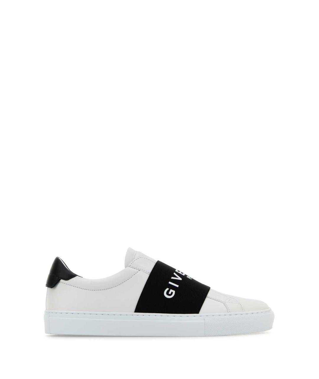 GIVENCHY Белые кожаные слипоны, фото 1