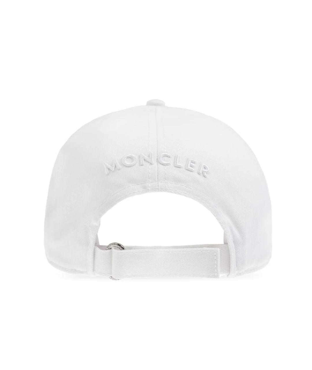 MONCLER Белая кепка/бейсболка, фото 2